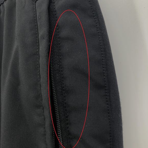 REI Womens Pants Hiking Trail Running Hybrid Ankle Zip Pockets Black S 32" Insem - Picture 3 of 8